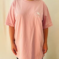 T-Shirt Erwachsene in Rosa, Schwalbennest