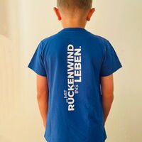T-Shirt Kinder in Blau, Leuchtturm